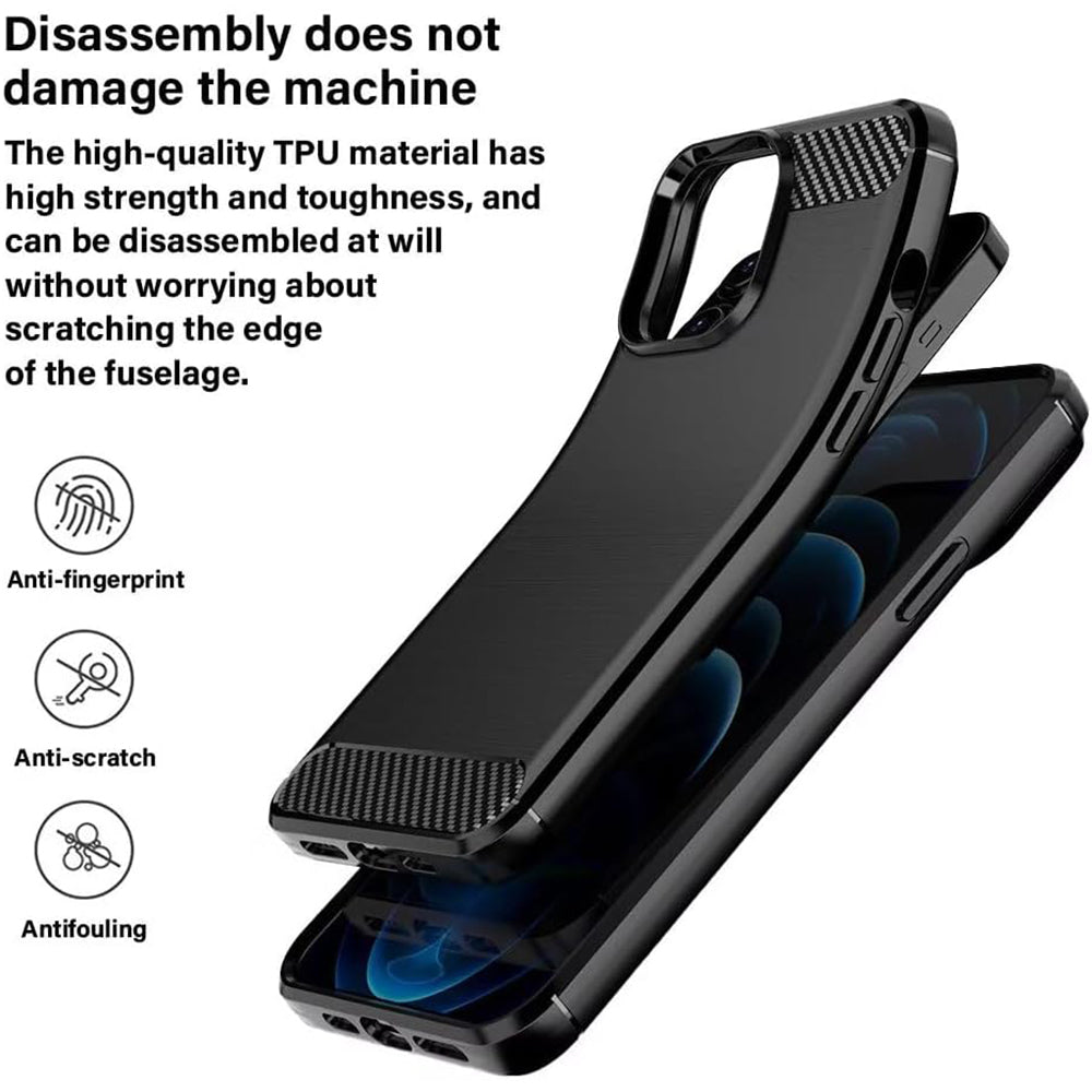 Case for Oppo A6k 4G / A6x 4G / A6x / A6 4G, Techsuit, Carbon, Blue