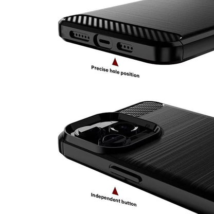 Case for Oppo A6k 4G / A6x 4G / A6x / A6 4G, Techsuit, Carbon, Blue