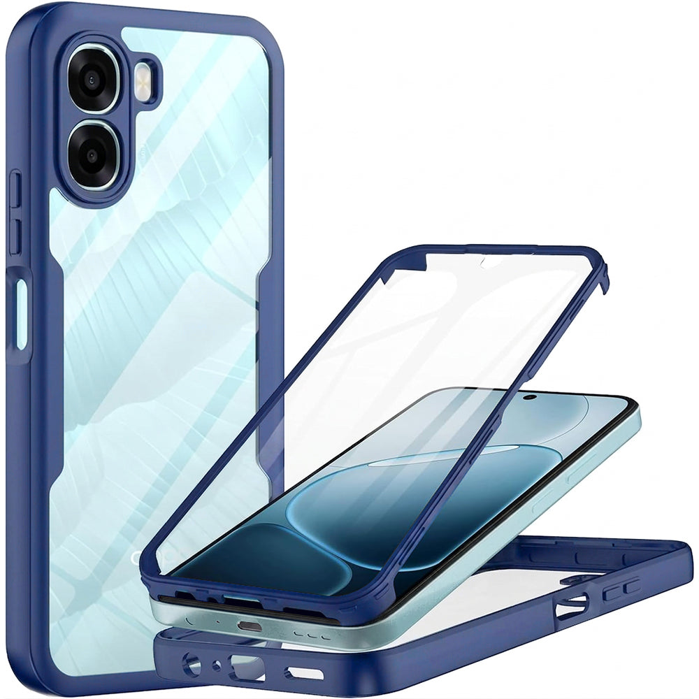 Case for Oppo A6k 4G / A6x 4G / A6x, Techsuit, ColorVerse 360, Blue