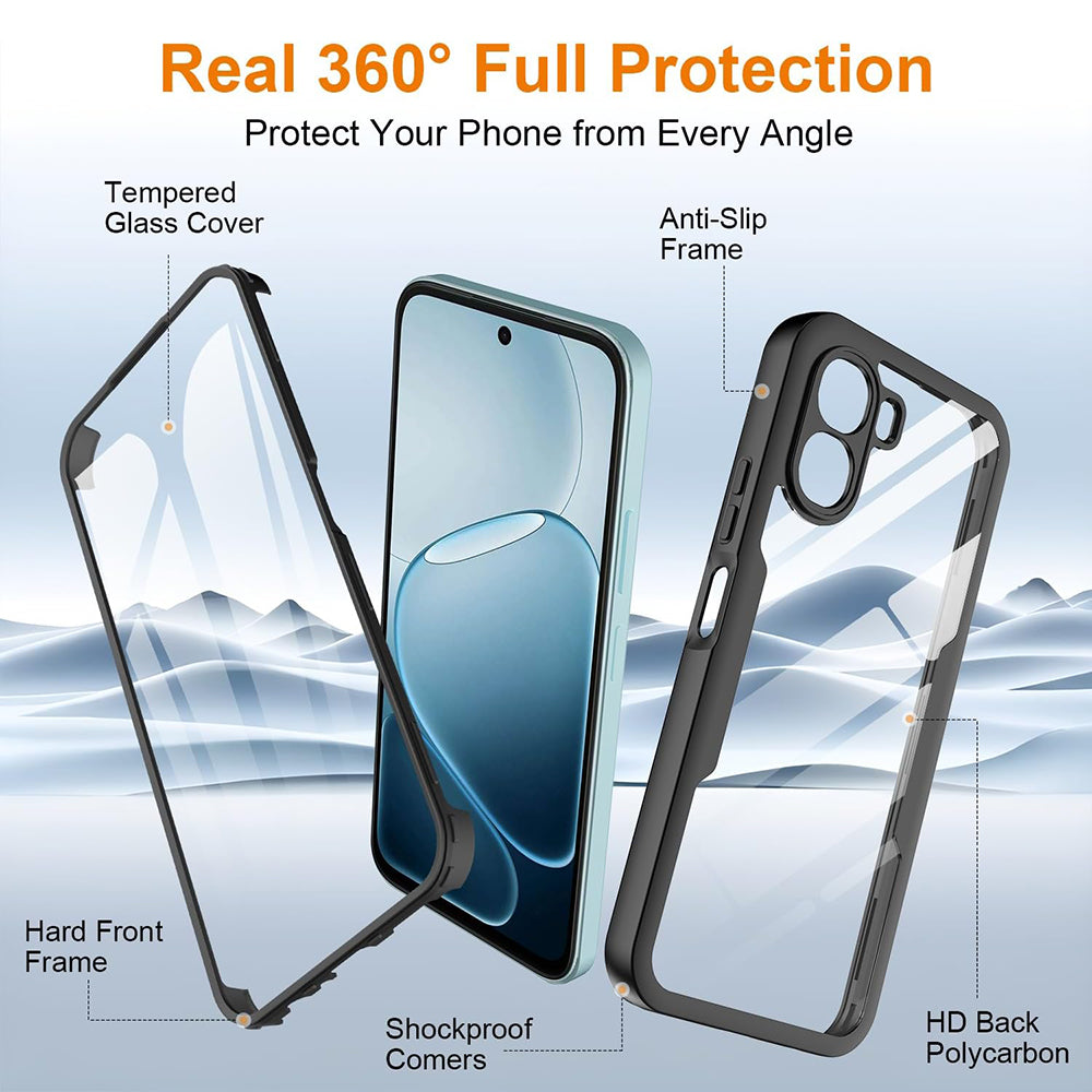Case for Oppo A6k 4G / A6x 4G / A6x, Techsuit, ColorVerse 360, Blue