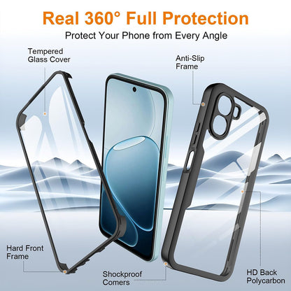Case for Oppo A6k 4G / A6x 4G / A6x, Techsuit, ColorVerse 360, Blue