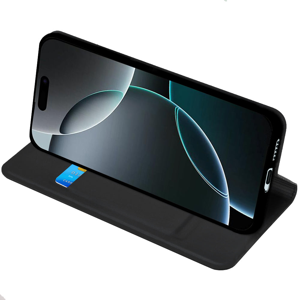 Case for Oppo A6x 4G / A6x, Techsuit, Magskin Book, Black