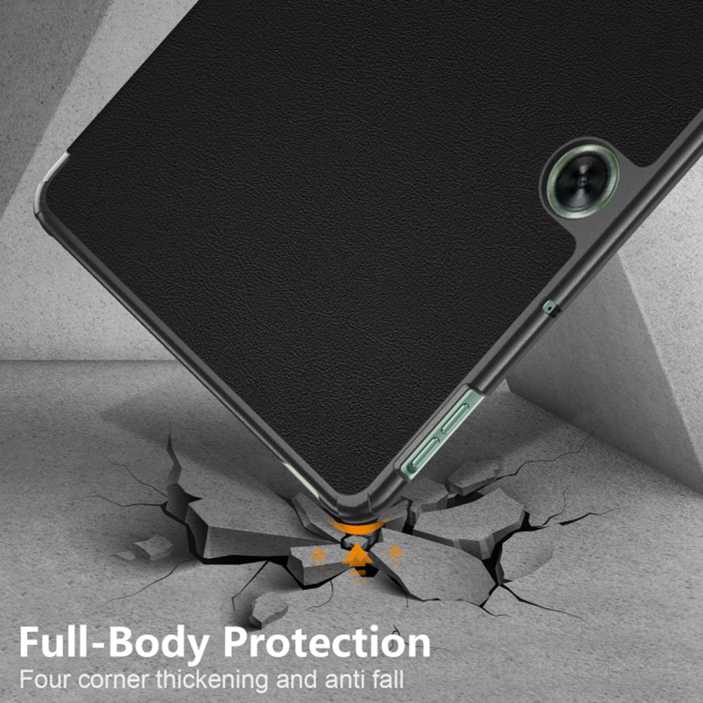 Case for Oppo Pad Air2 / Pad Neo / Pad Go, Techsuit, FoldPro, Black