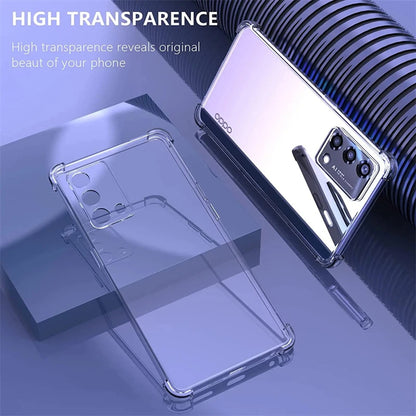Case for Oppo Reno10 / Reno10 Pro, Techsuit, Shockproof Clear, Transparent