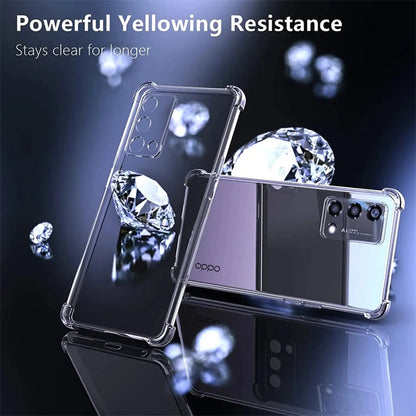Case for Oppo Reno10 / Reno10 Pro, Techsuit, Shockproof Clear, Transparent