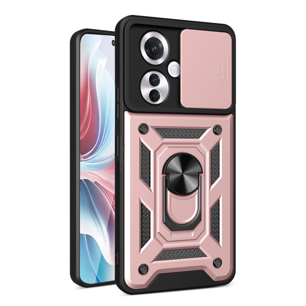 Case for Oppo Reno11 F, Techsuit, CamShield, Pink