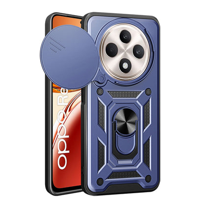 Case for Oppo Reno12 FS 5G / Reno12 FS 4G / Reno12 F 4G / Reno12 F, Techsuit, CamShield, Blue
