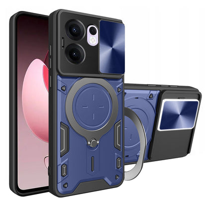 Case for Oppo Reno13 FS 5G / Reno13 F 4G / Reno13 F, Techsuit, CamGuard Pro, Blue