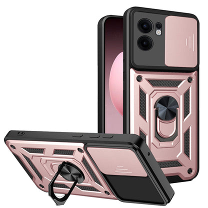 Case for Oppo Reno13 FS 5G / Reno13 F 4G / Reno13 F, Techsuit, CamShield, Pink