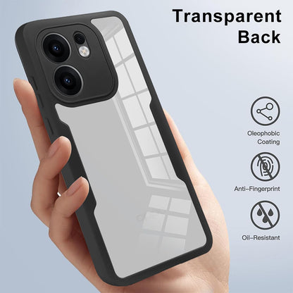 Case for Oppo Reno13 FS 5G / Reno13 F 4G / Reno13 F, Techsuit, ColorVerse 360, Black