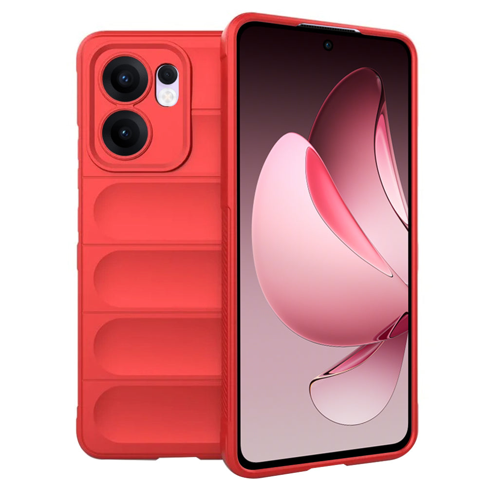 Case for Oppo Reno13 FS 5G / Reno13 F 4G / Reno13 F, Techsuit, Magic Shield, Red