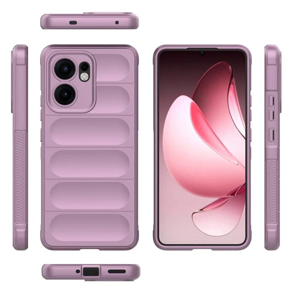 Case for Oppo Reno13 FS 5G / Reno13 F 4G / Reno13 F, Techsuit, Magic Shield, Red