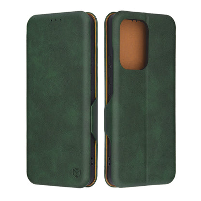 Case for Oppo Reno13 FS 5G / Reno13 F 4G / Reno13 F, Techsuit, Safe Wallet Plus, Green