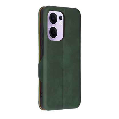 Case for Oppo Reno13 FS 5G / Reno13 F 4G / Reno13 F, Techsuit, Safe Wallet Plus, Green