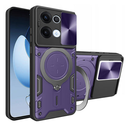 Case for Oppo Reno13, Techsuit, CamGuard Pro, Purple