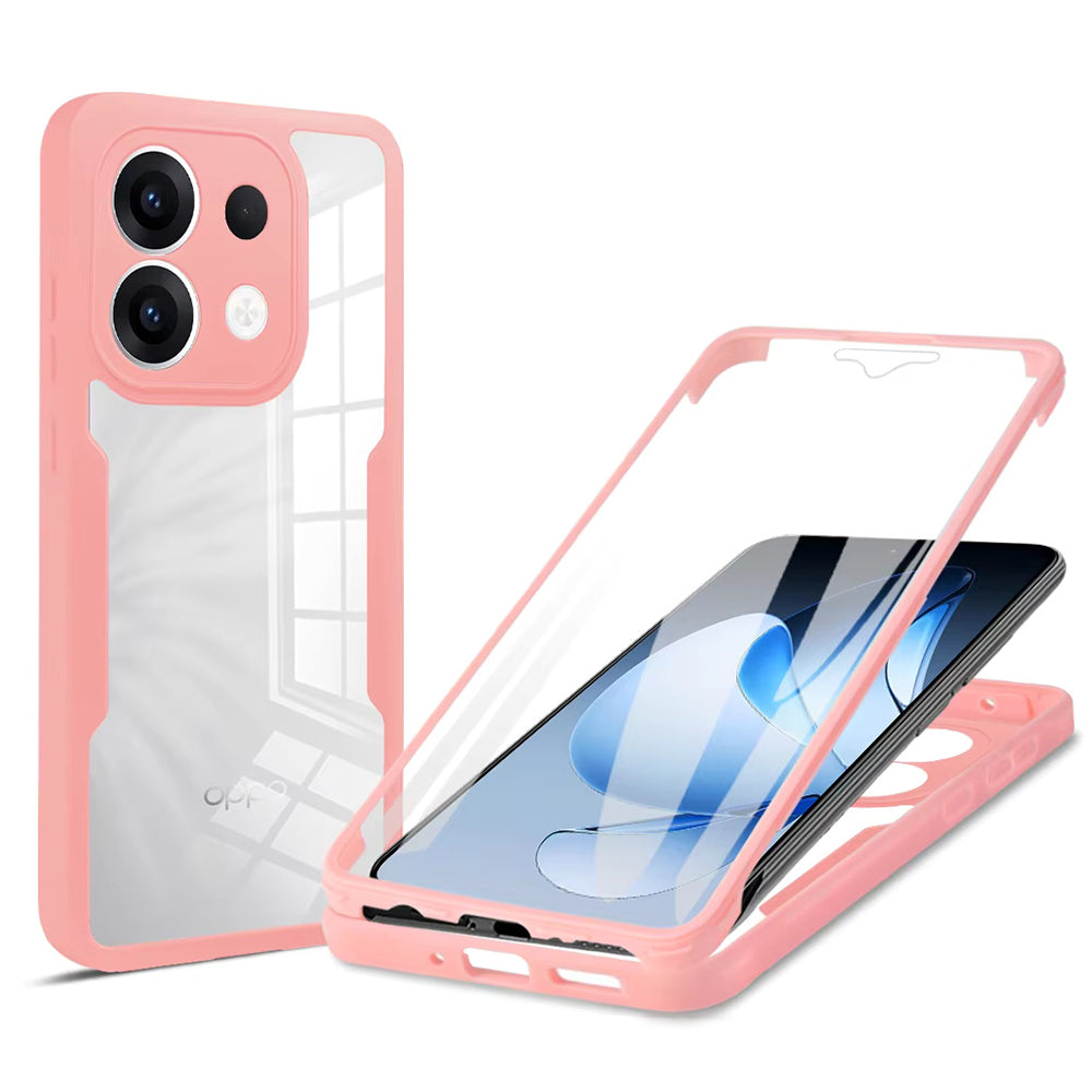 Case for Oppo Reno13, Techsuit, ColorVerse 360, Pink