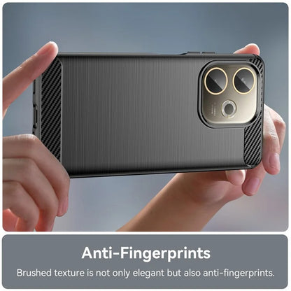 Case for Oppo Reno14, Techsuit, Carbon, Black