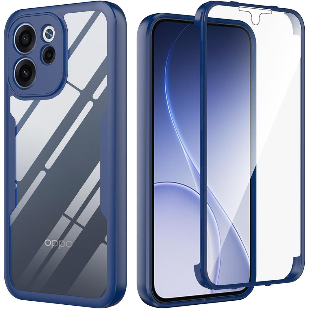 Case for Oppo Reno15 FS / Reno15 F, Techsuit, ColorVerse 360, Blue