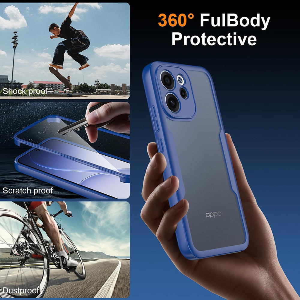 Case for Oppo Reno15 FS / Reno15 F, Techsuit, ColorVerse 360, Black