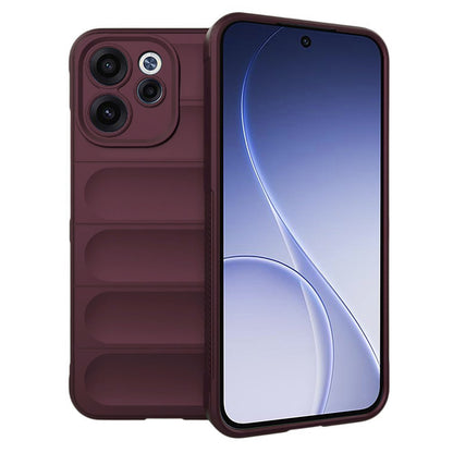 Case for Oppo Reno15 FS / Reno15 F, Techsuit, Magic Shield, Burgundy