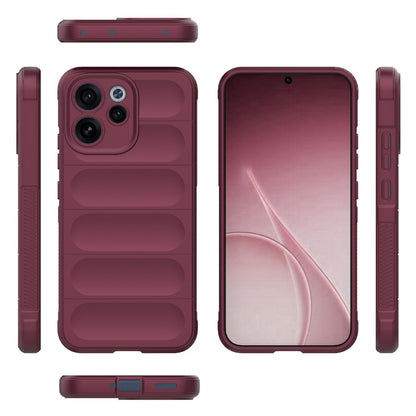 Case for Oppo Reno15 FS / Reno15 F, Techsuit, Magic Shield, Burgundy