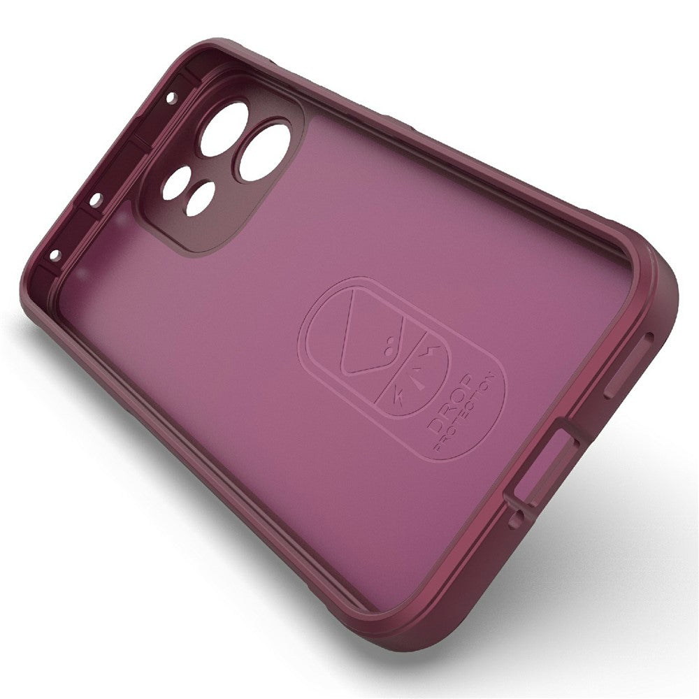 Case for Oppo Reno15 FS / Reno15 F, Techsuit, Magic Shield, Burgundy
