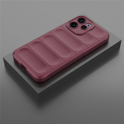 Case for Oppo Reno15 FS / Reno15 F, Techsuit, Magic Shield, Burgundy