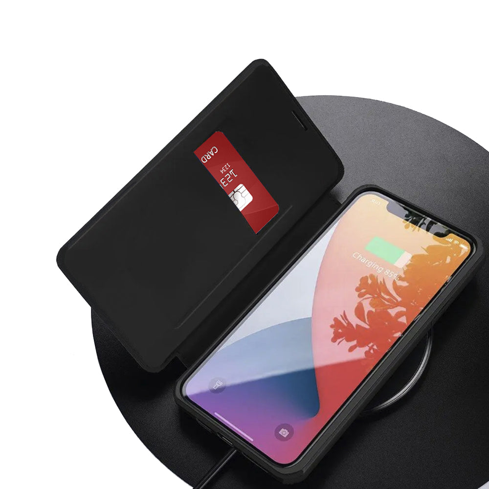 Case for Oppo Reno15 FS / Reno15 F, Techsuit, Magskin Book, Black