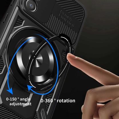 Case for Oppo Reno15 FS / Reno15 F, Techsuit, RuggedCam, Blue