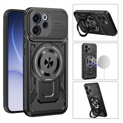 Case for Oppo Reno15 FS / Reno15 F, Techsuit, RuggedCam, Gray