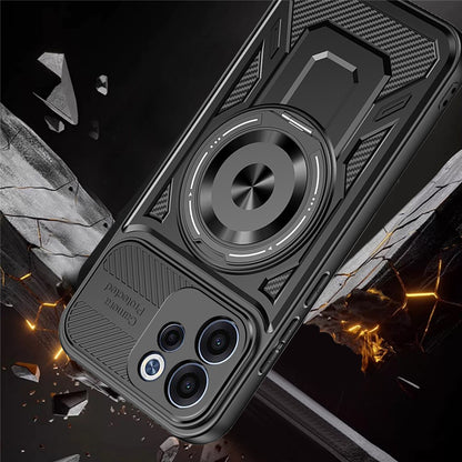 Case for Oppo Reno15 FS / Reno15 F, Techsuit, RuggedCam, Purple