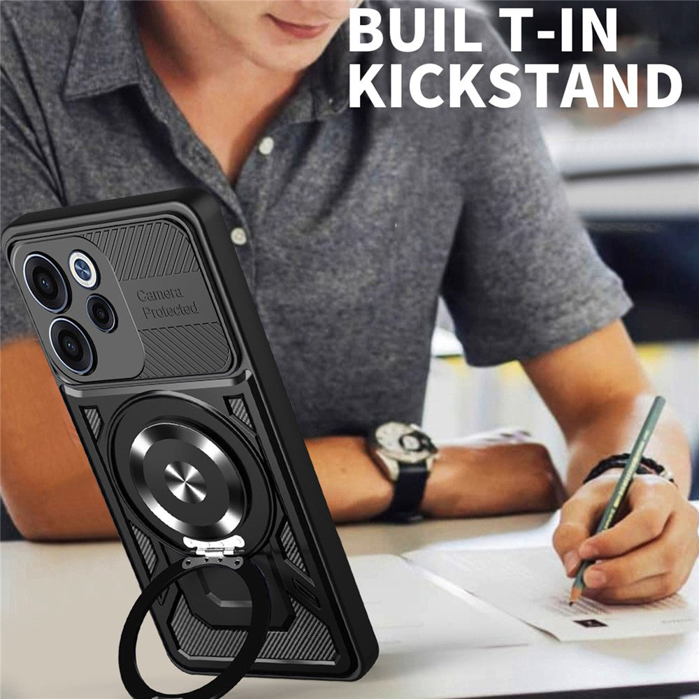Case for Oppo Reno15 FS / Reno15 F, Techsuit, RuggedCam, Purple
