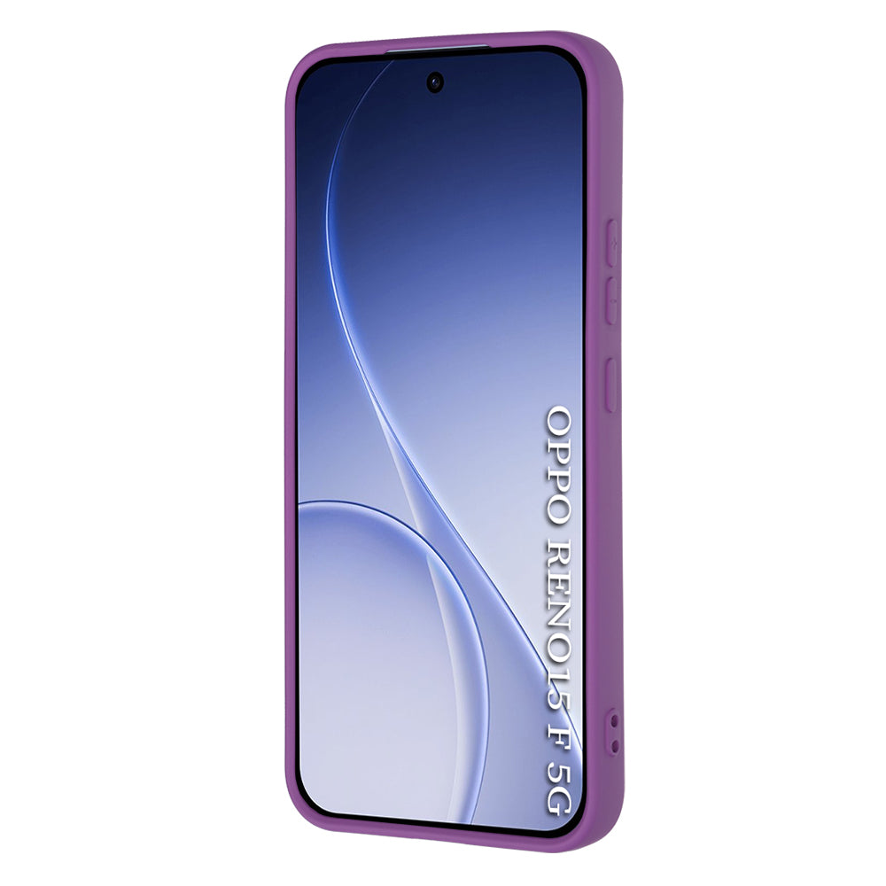 Case for Oppo Reno15 FS / Reno15 F, Techsuit, SoftFlex, Purple