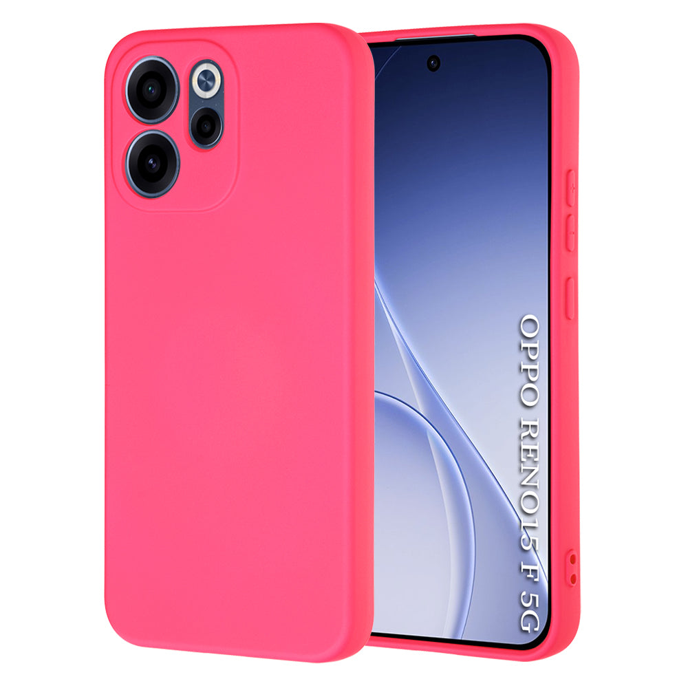 Case for Oppo Reno15 FS / Reno15 F, Techsuit, SoftFlex, Dark Pink