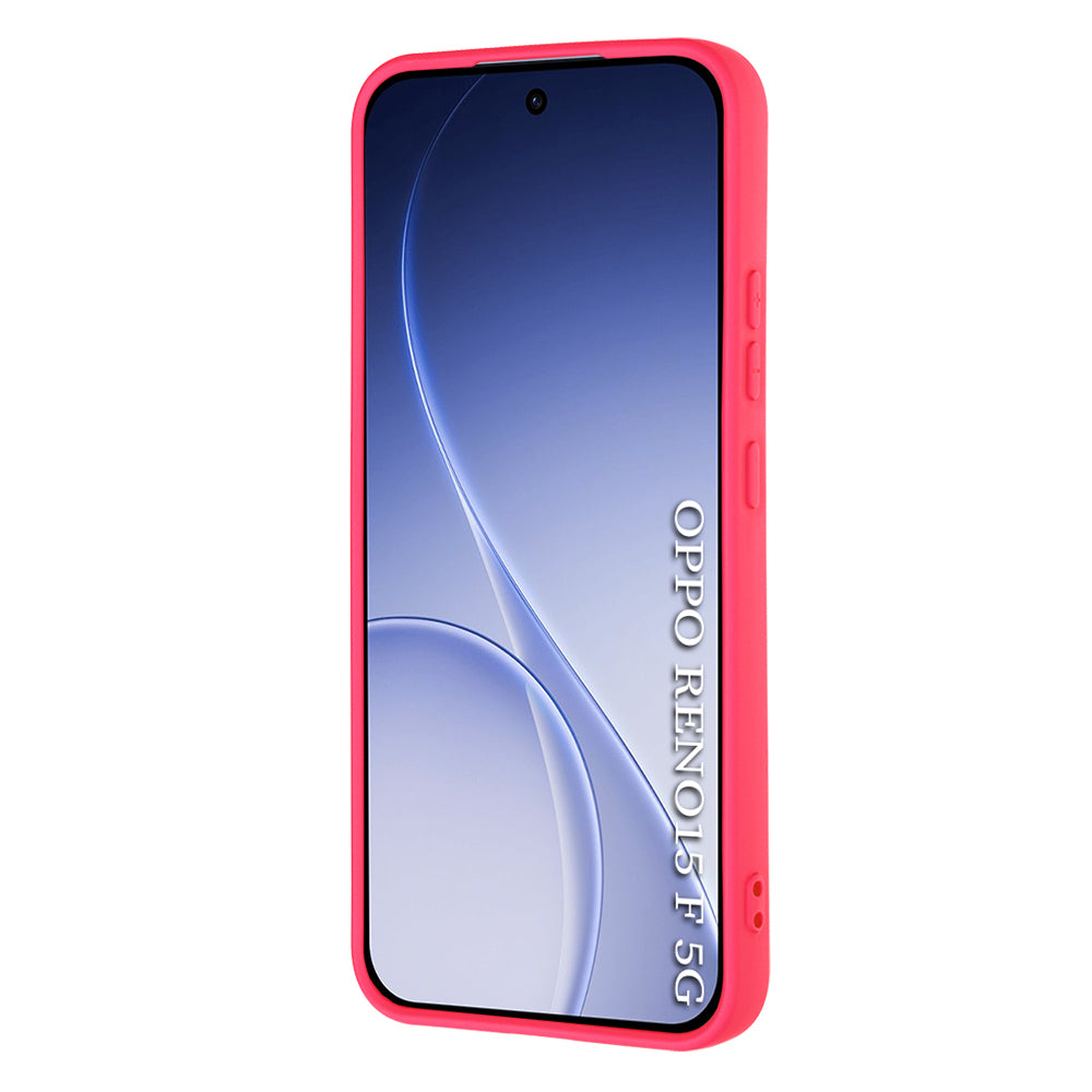 Case for Oppo Reno15 FS / Reno15 F, Techsuit, SoftFlex, Dark Pink