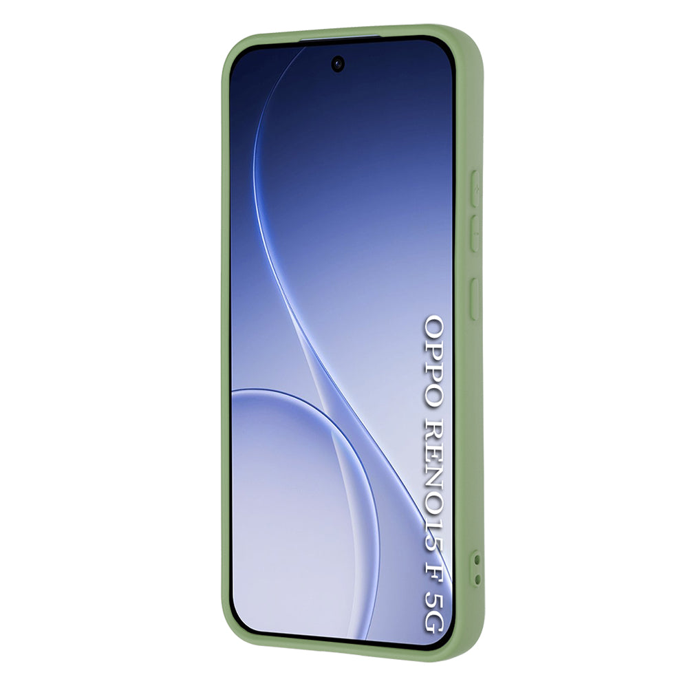 Case for Oppo Reno15 FS / Reno15 F, Techsuit, SoftFlex, Light Green
