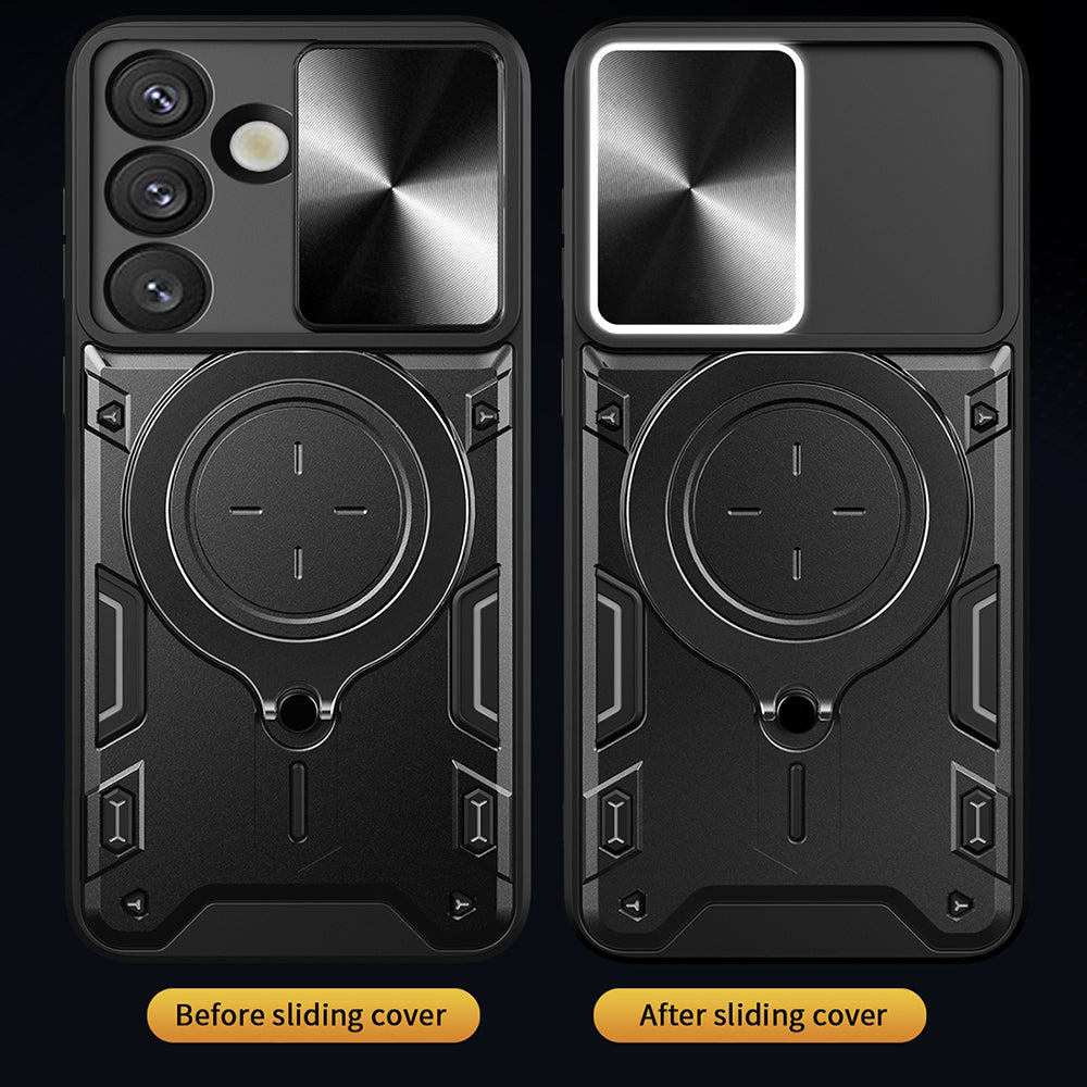 Case for Oppo Reno15 Pro, Techsuit, CamGuard Pro, Black