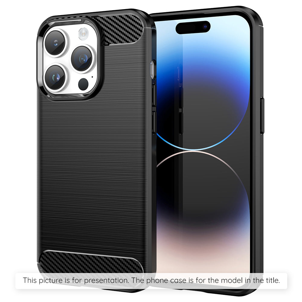 Case for Oppo Reno15 Pro, Techsuit, Carbon, Black