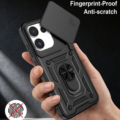 Case for Oppo Reno16 / Reno16 Pro, Techsuit, CamShield, Gold