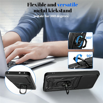 Case for Realme 16 Pro+, Techsuit, CamShield, Blue