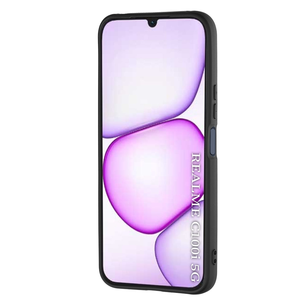 Case for Realme C100 5G, Techsuit, SoftFlex, Black