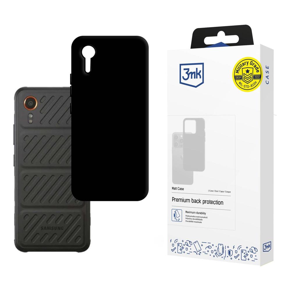 Case for Samsung Galaxy Xcover7 G556, 3MK, Matte Black