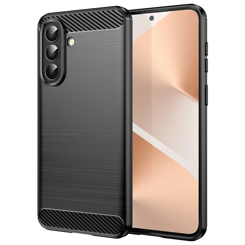 Case for Samsung Galaxy A57 5G, OEM, Carbon Pro, Black