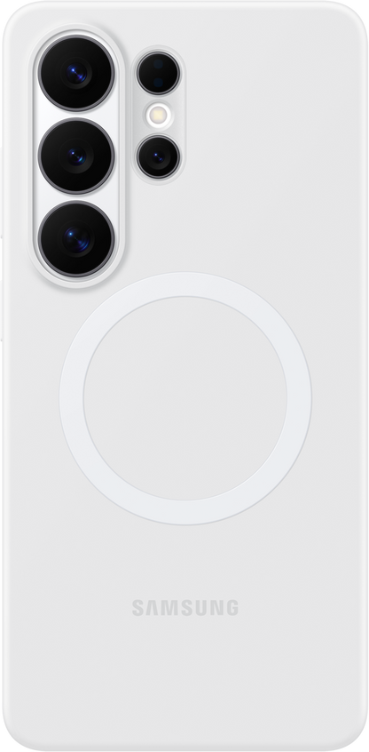 Case for Samsung Galaxy S26 Ultra S948, Silicone Magnet Case, White EF-ES948CWEGWW