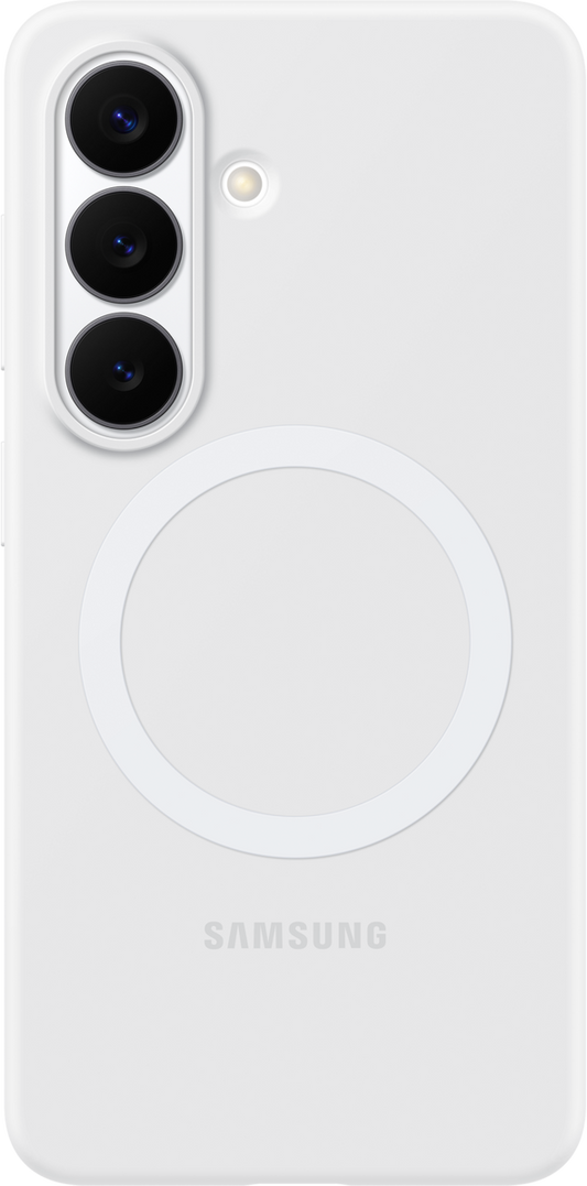 Case for Samsung Galaxy S26 S942, Silicone Magnet Case, White EF-ES942CWEGWW