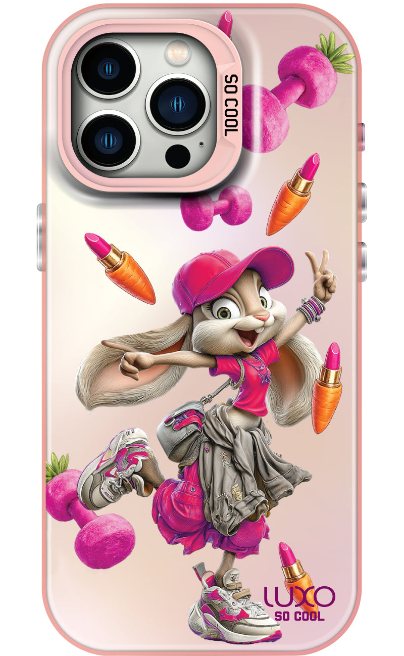 Case for Samsung Galaxy A14 A145 / A14 5G A146, LUXO So CooL, ArcadiA Rabbit, Multicolor