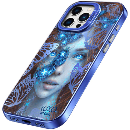 Case for Samsung Galaxy A55 5G A556, LUXO So CooL, ArcadiA Butterfly Girl, Multicolor