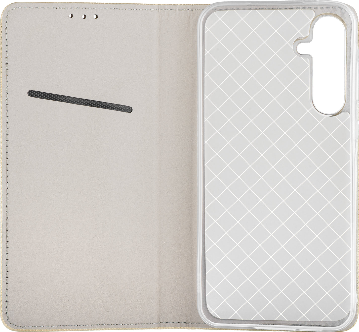 Case for Samsung Galaxy A56 A566 / A36 A366, OEM, Smart Magnet, Gold