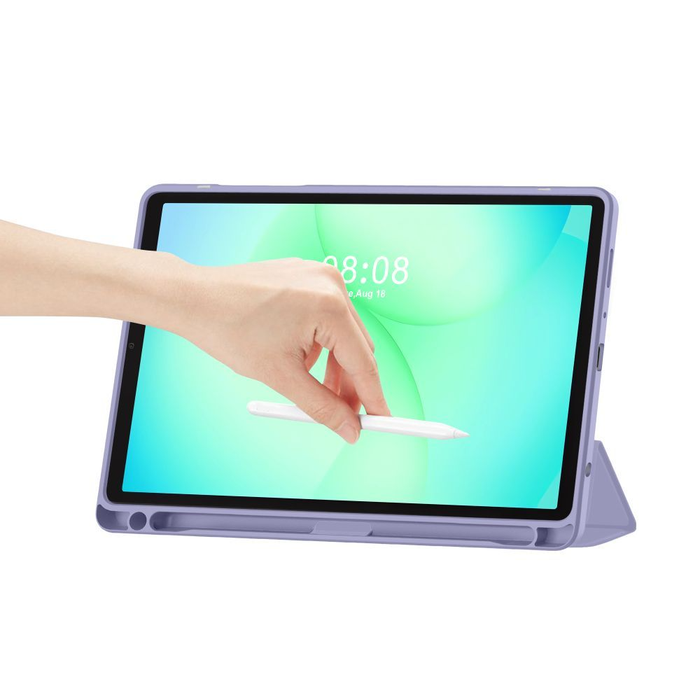 Case for Samsung Galaxy Tab A11+ / Tab A9+, Tech-Protect, SC PEN Hybrid, Violet