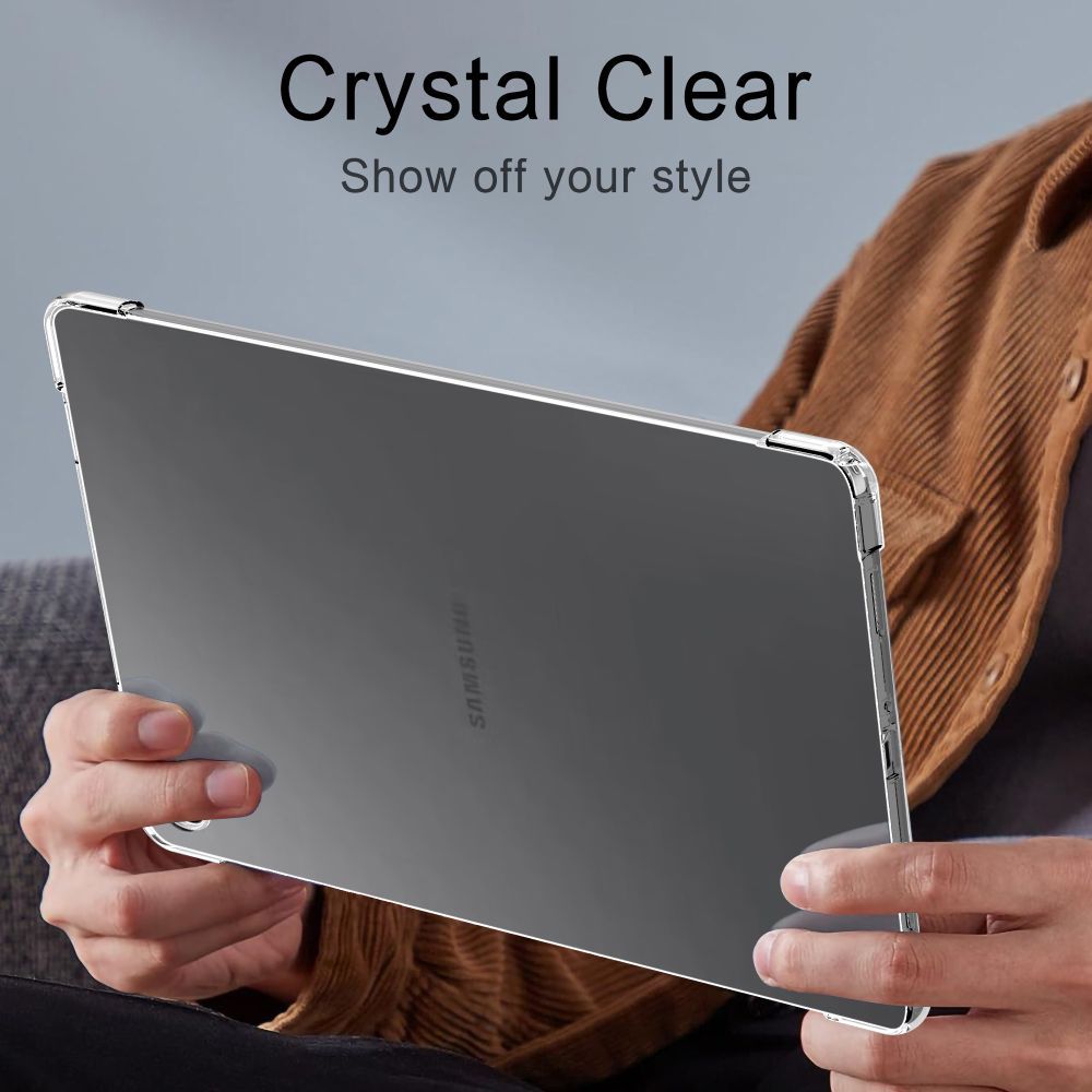 Case for Samsung Galaxy Tab A11 / Tab A9, Tech-Protect, Flexair, Transparent